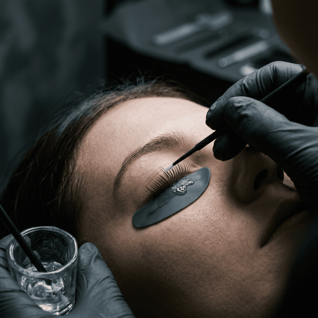 Procedură laminare gene