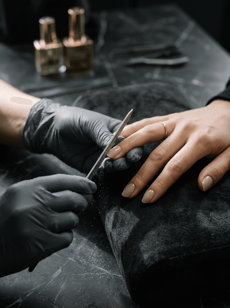 Îngrijire cuticule la salon
