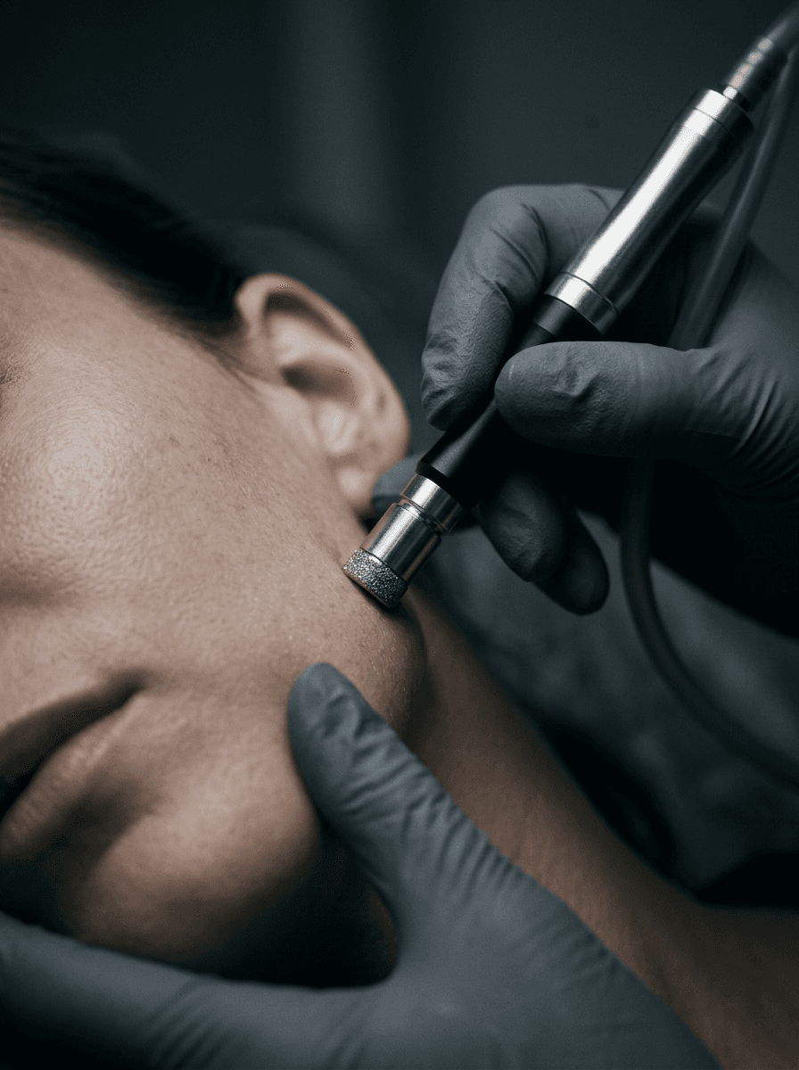 Porii dilatați, punctele negre și cicatricile fine