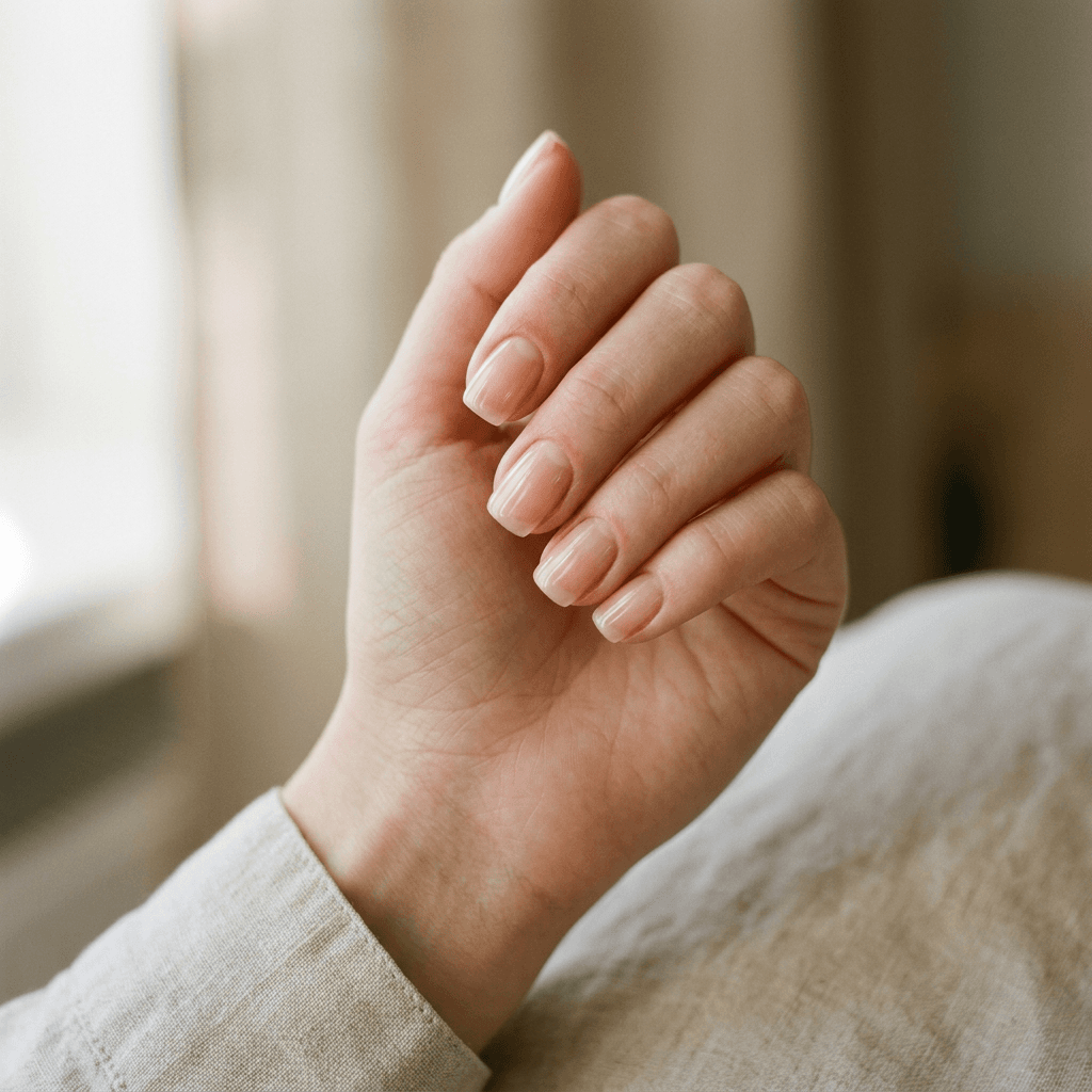 Gel Protection on Natural Nail - 1