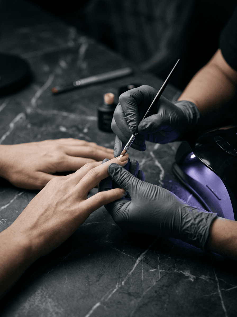 Protective gel application