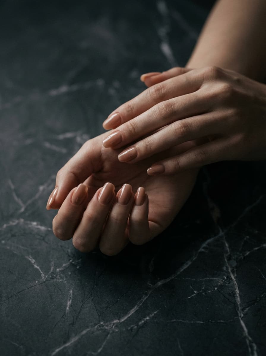 Natural nail gel protection result