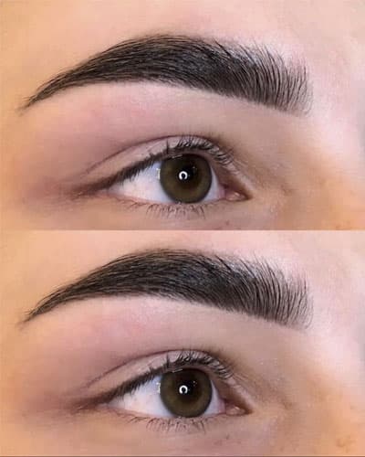 Stilizare sprâncene cu henna - 8