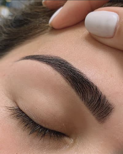 Stilizare sprâncene cu henna - 9