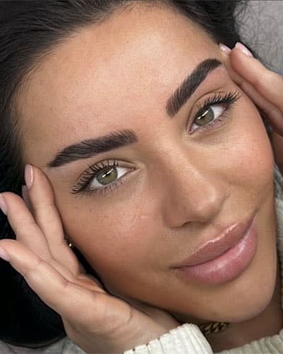 Stilizare sprâncene cu henna - 5