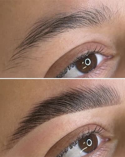 Stilizare sprâncene cu henna - 6