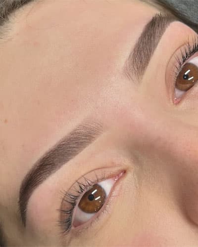 Stilizare sprâncene cu henna - 7