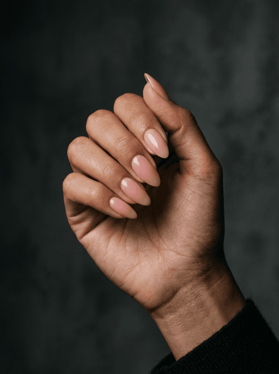 Rezultat unghii gel naturale