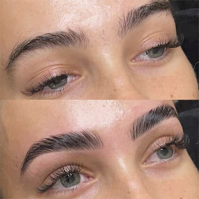 Laminare sprâncene - 1