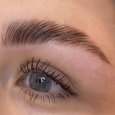 Laminare sprâncene - 13