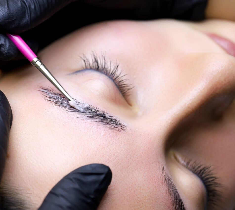 Laminare sprâncene - 2