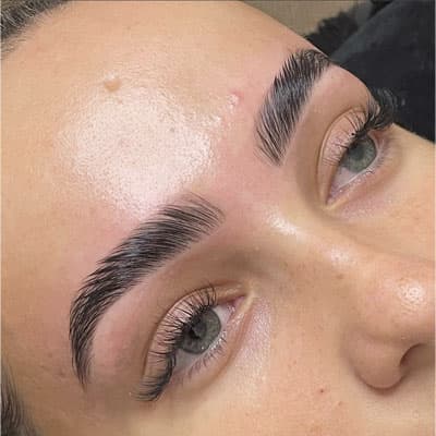 Laminare sprâncene - 3