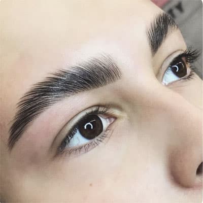 Laminare sprâncene - 7