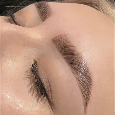 Laminare sprâncene - 8