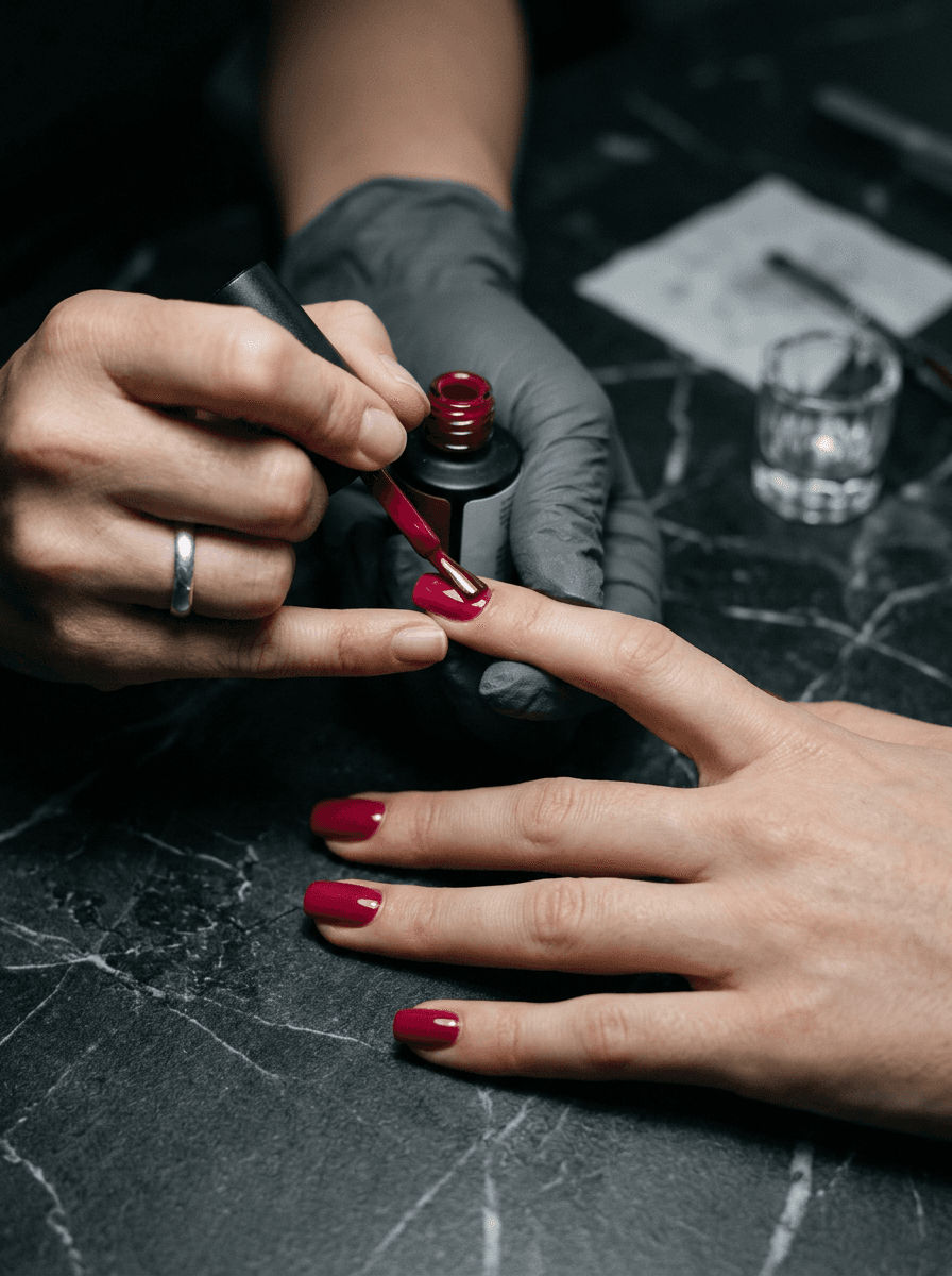 Manichiură semipermanentă vibrantă