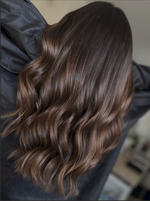 Păr vopsit ombré, șuvițe blond. 5 Par vopsit ombre suvite blond